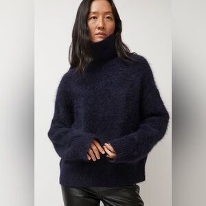 No.6 Miles Sweater in Navy